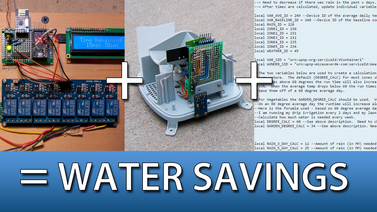 Automation to Adjust Irrigation Watering Time Based on Weather