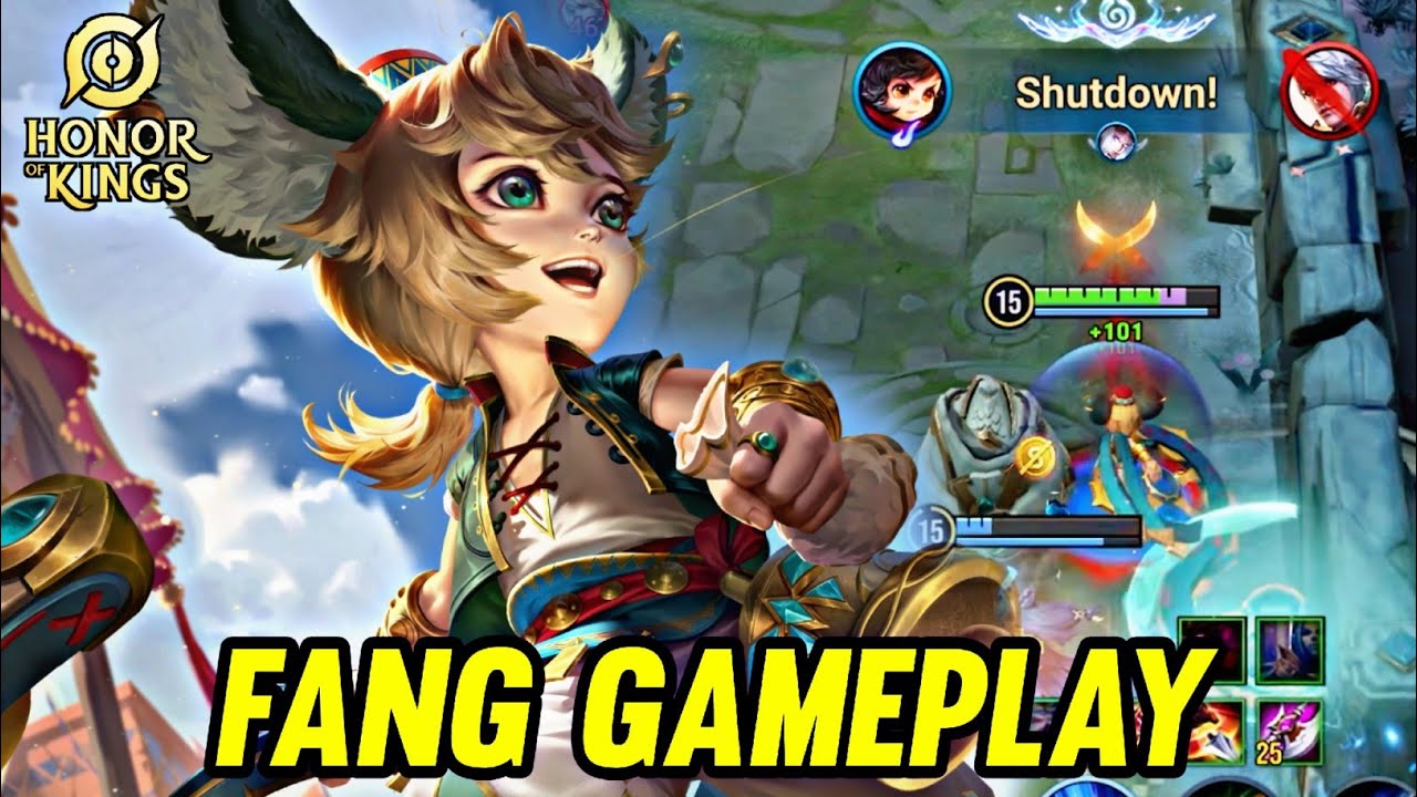 HOK : FANG GAMEPLAY | IN JUNGLE - HONOR OF KINGS