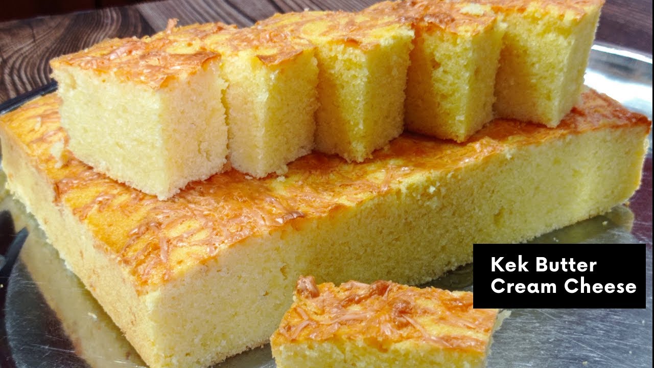 Resepi kek butter cream cheese menggunakan blender | Butter Cheese Cake Using Blender