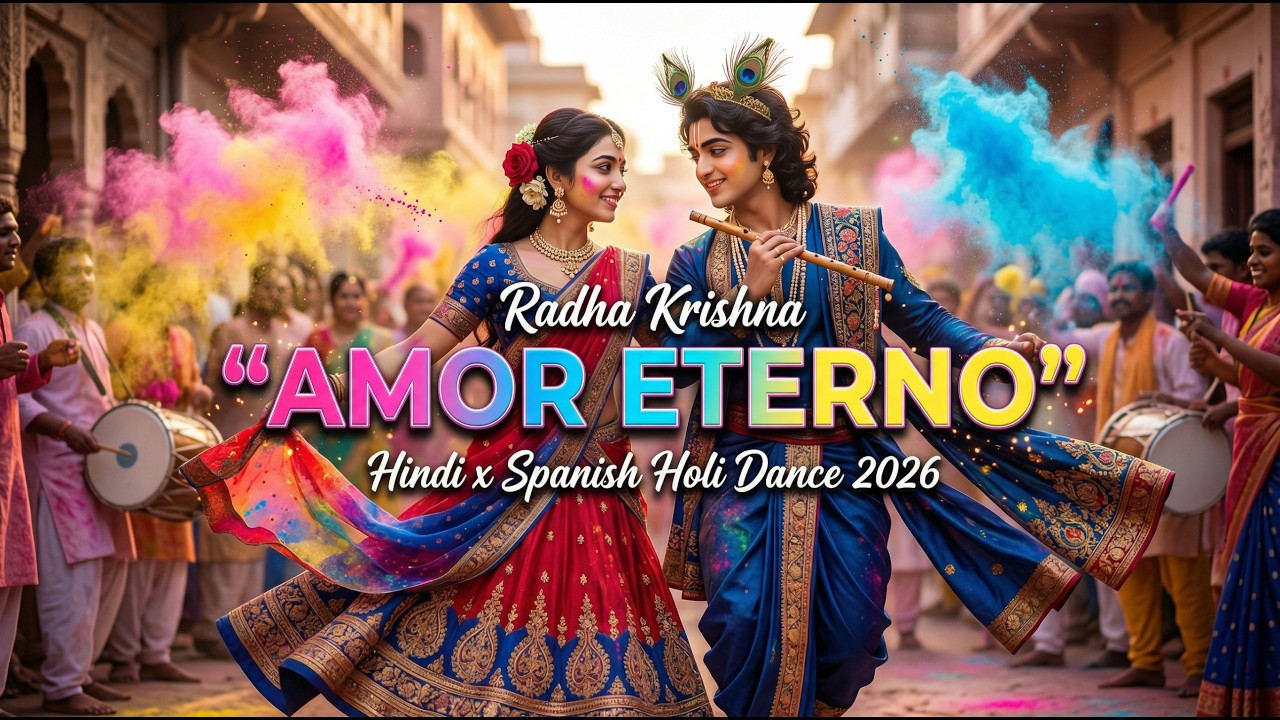 This Is Not Just a Bhajan… Radha Krishna Dance Song | Amor Eterno