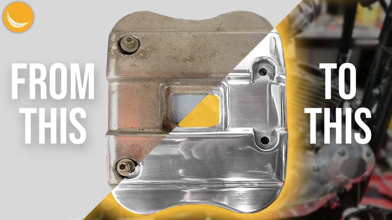 Restoring the Shine to a Neglected Rocker Box - 93 Sportster Bobber Build - PT8