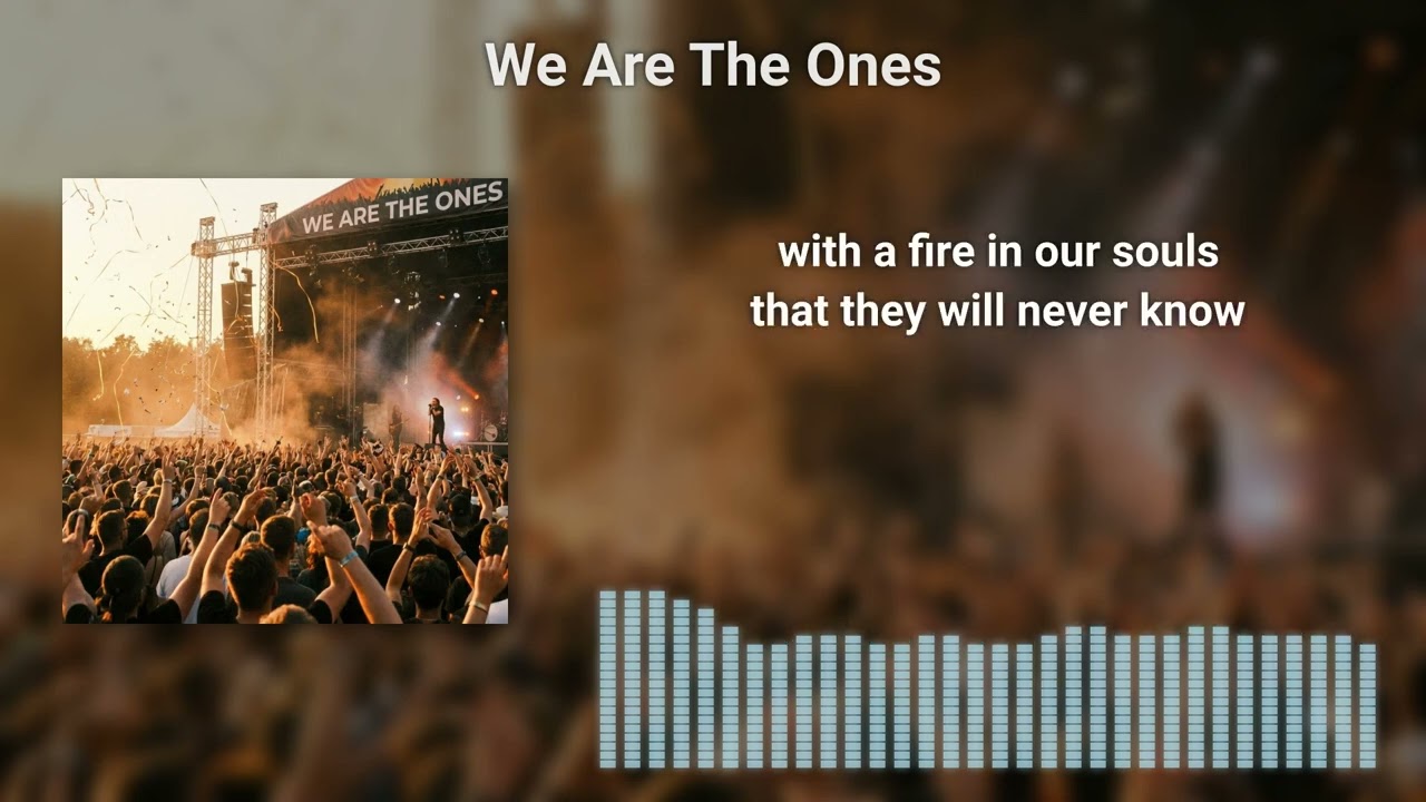We Are The Ones (Lyric Video)
