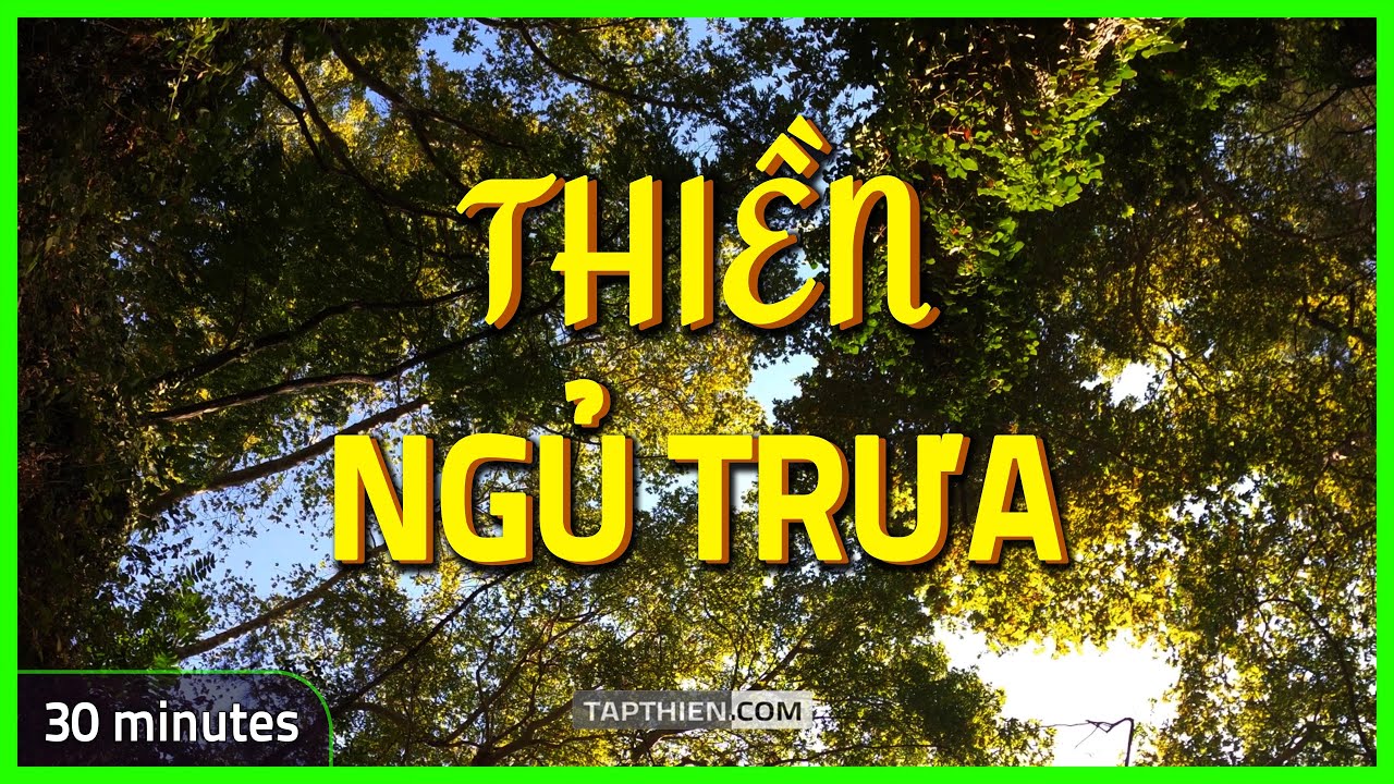THIỀN NGỦ TRƯA - Thư Gi&atilde;n 30 Ph&uacute;t Ngủ Trưa | Thiền Hi&ecirc;n Dương