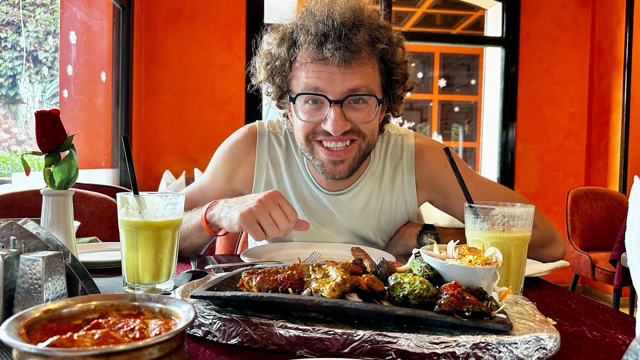Trying Indian Food in Casablanca 🇮🇳🇲🇦 | Surprising Flavors in Morocco!