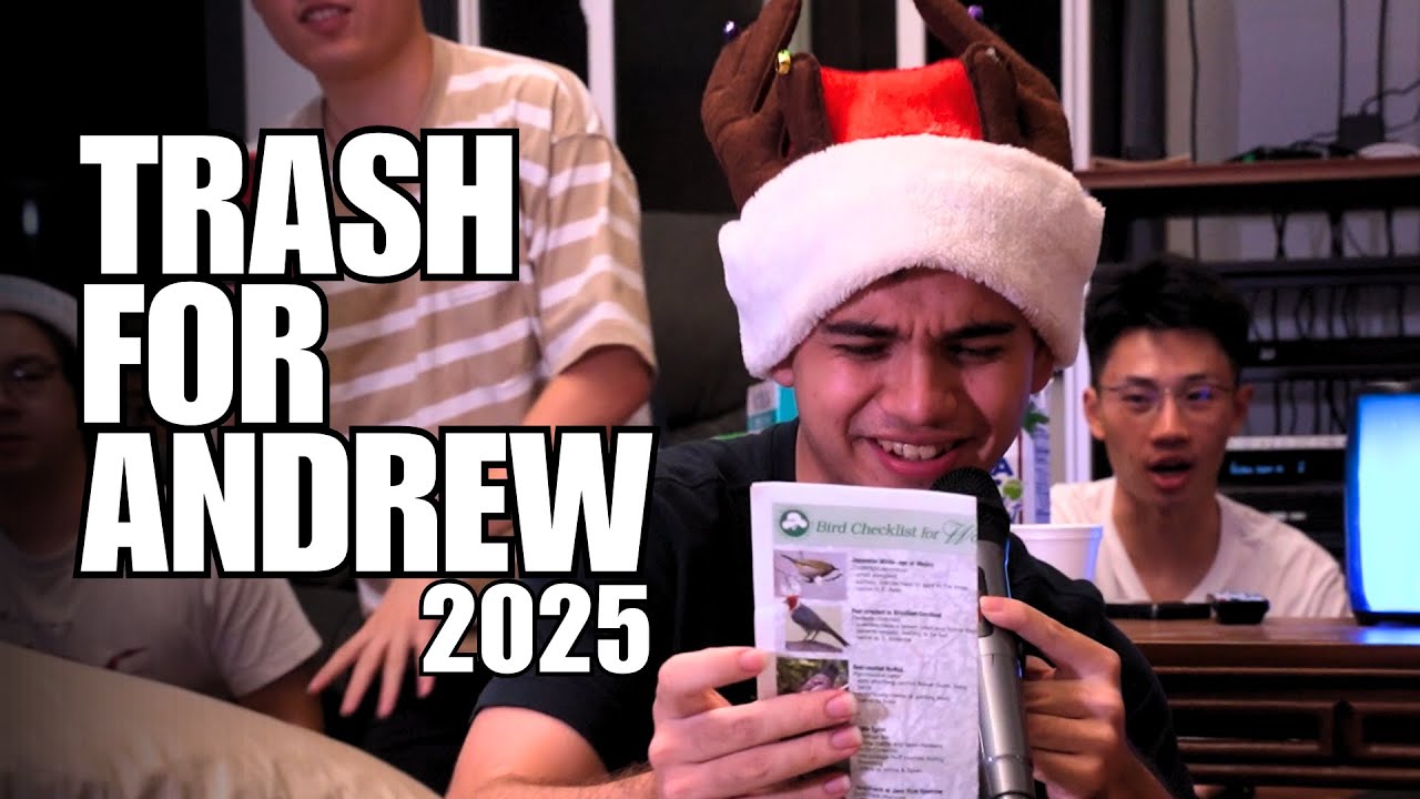 Christmas Trash For Andrew 2025