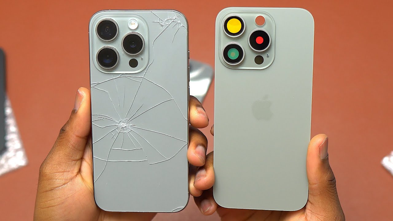 iPhone 15 Pro Back Glass Replacement