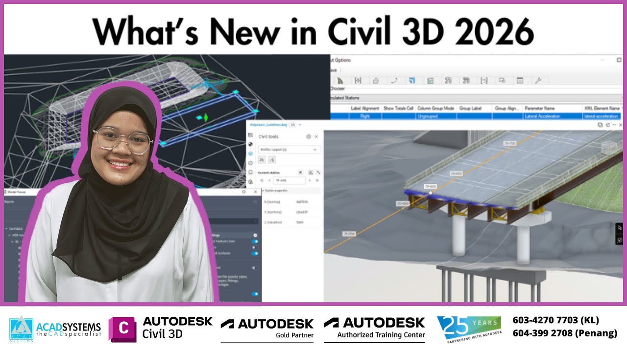 What's New in Civil 3D 2026