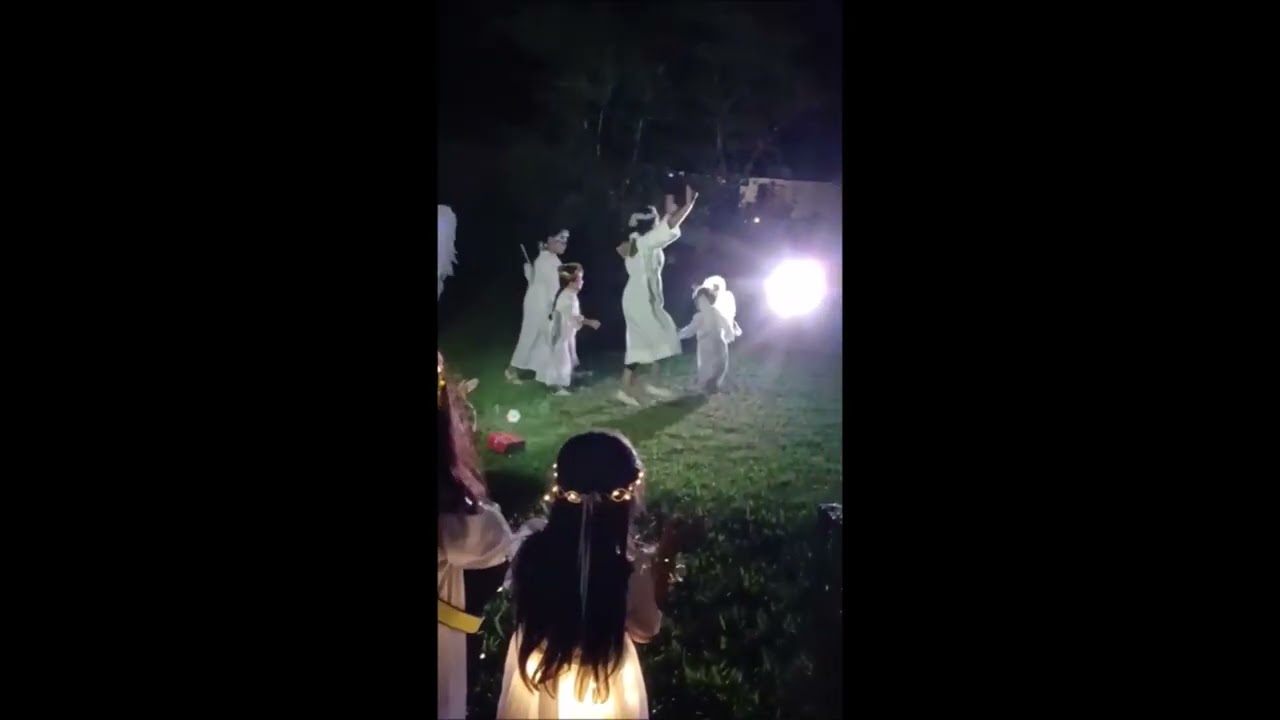 PESEBRE VIVIENTE DE LOS CHICOS DEL VECINDARIO EN EL MONASTERIO 2025