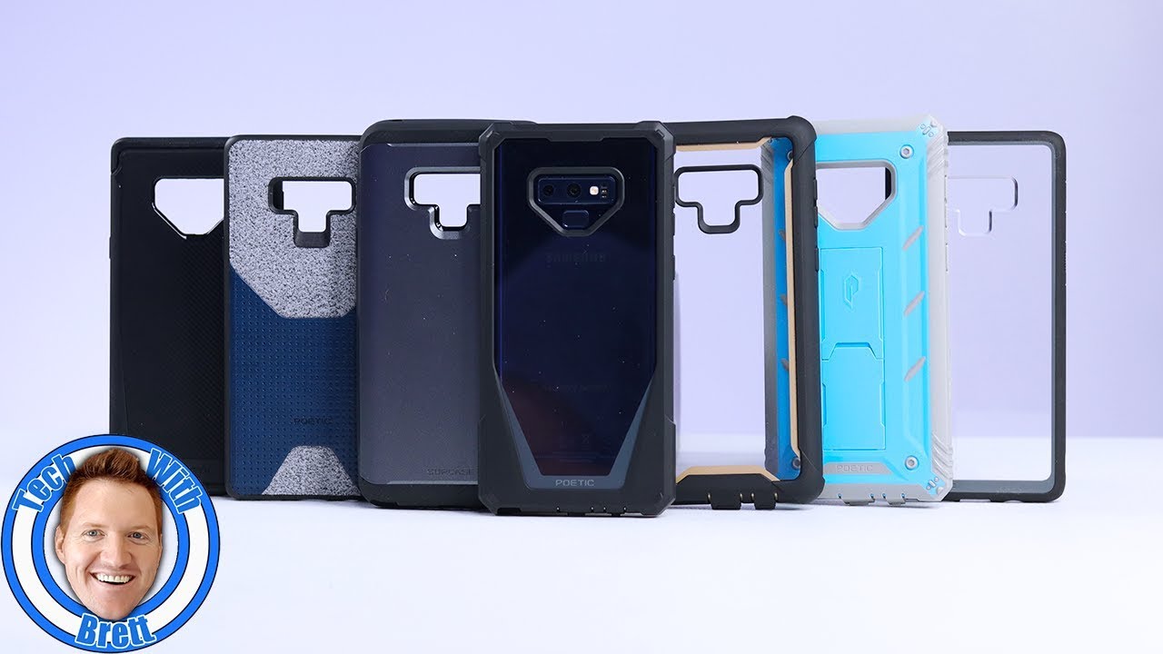 Galaxy Note 9 Supcase, i-Blason & Poetic Case Review