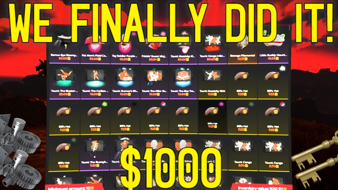 Road to $1000 inventory: The Finale