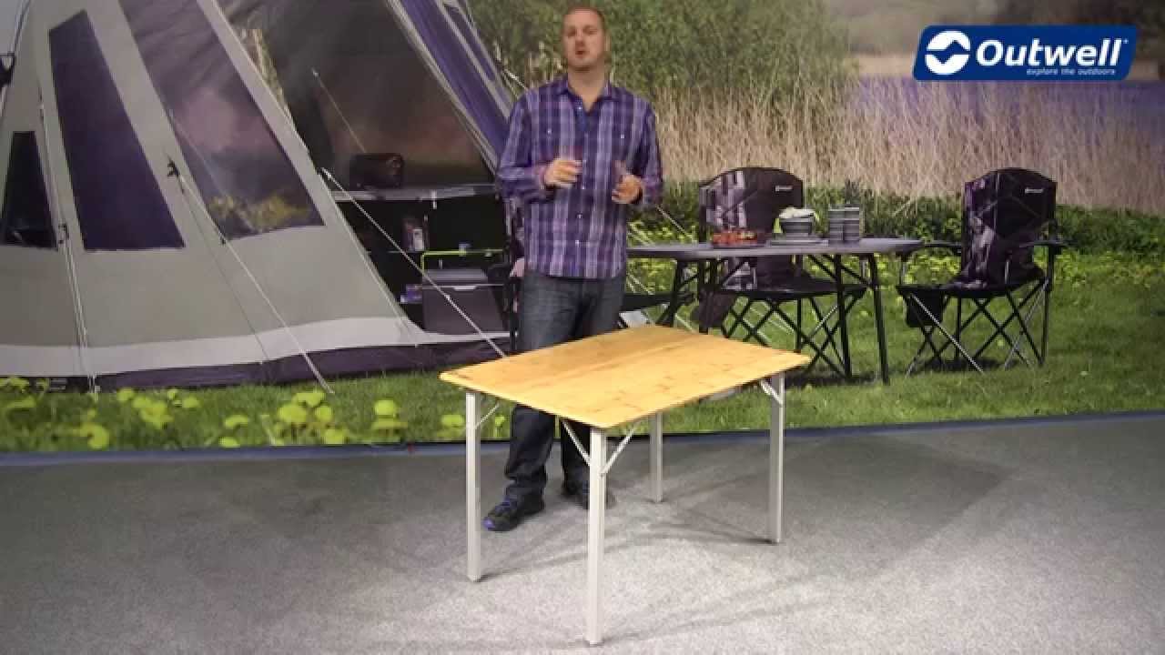 Outwell Camping Table Kamloops | Innovative Family Camping