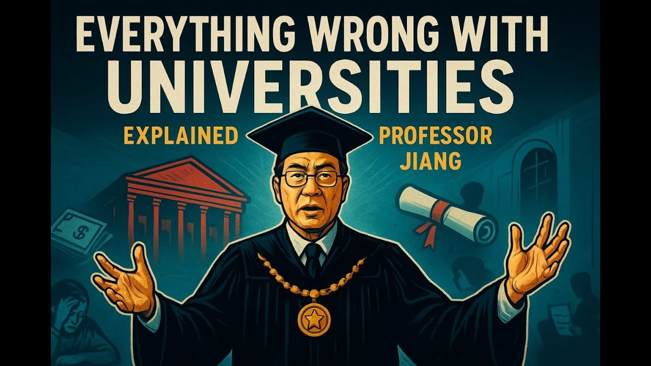 Everything Wrong with Universities &ndash; Explained by Prof. Jiang Xueqin