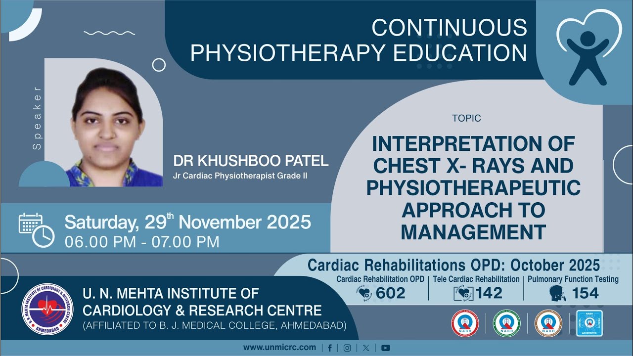 INTERPRETATION OF CHEST X  RAYS AND  PHYSIOTHERAPEUTIC APPROACH TO MANAGEMENT-CPE 29.11.2025
