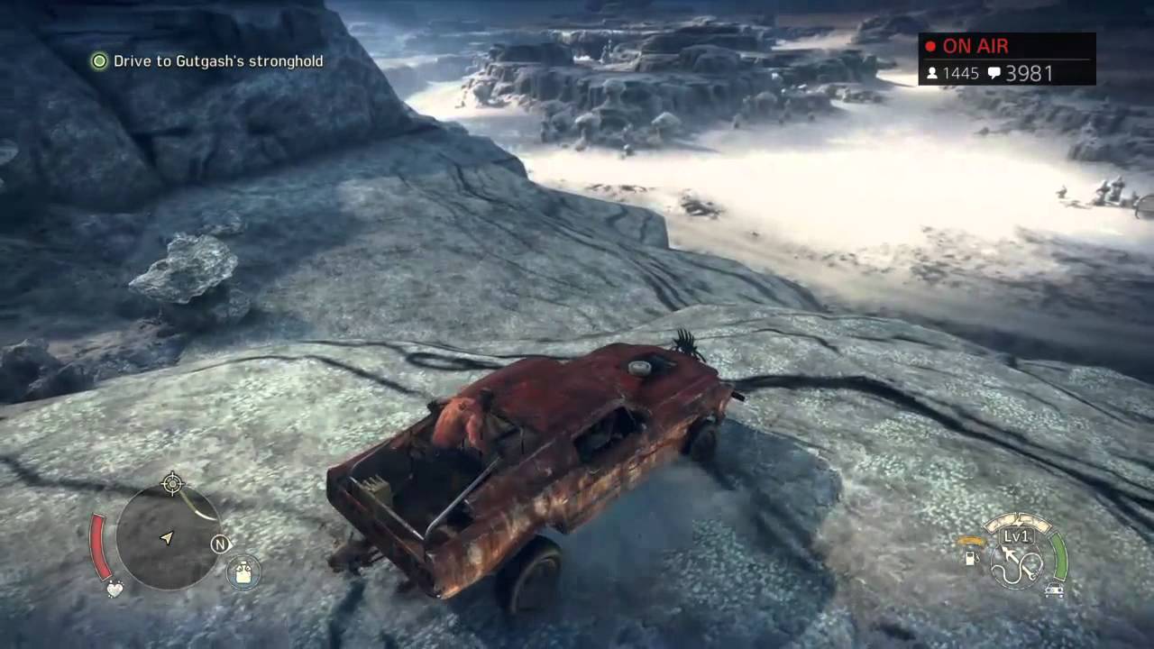 Mad Max | Drive To Gutgash's Stronghold