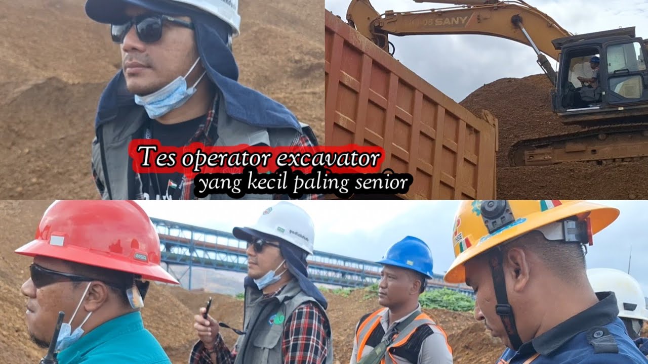 ⛔️Tes operator excavator,beda orang beda guru