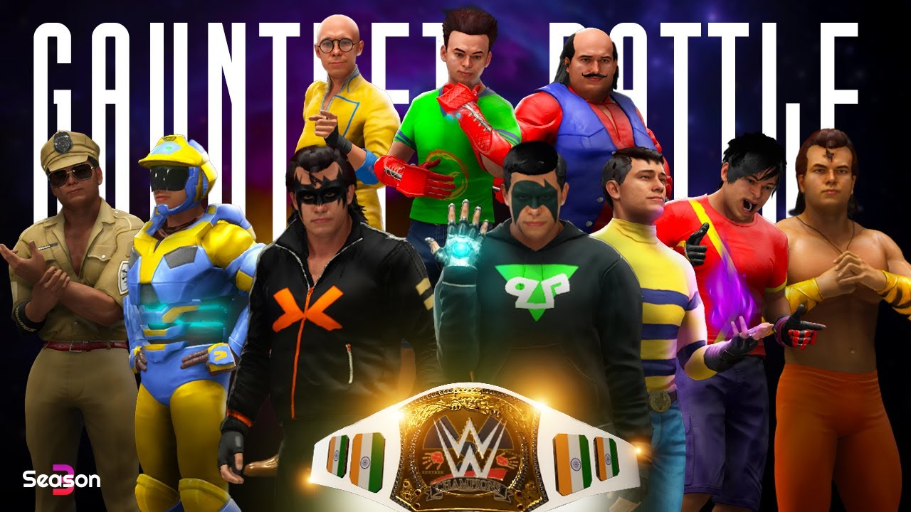 Krrish vs Vir vs Bheem vs Motu vs Rudra vs Shiva vs Ekans vs Patlu vs kicko vs Singham