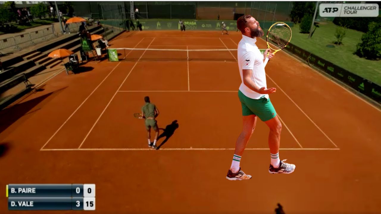 Benoit Paire Serves Half Double Faults in Horrendous First 2 Service Games