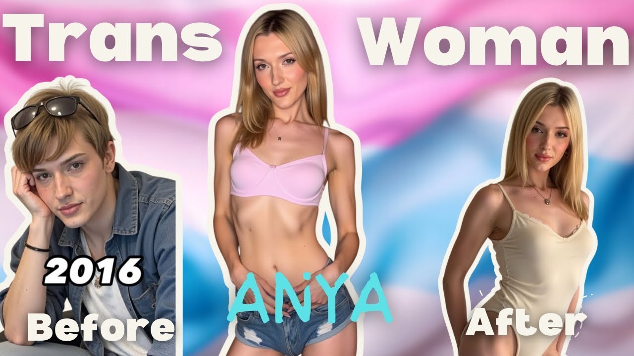 A handsome  man turns into a beautiful Transgenderwoman who is an influencer