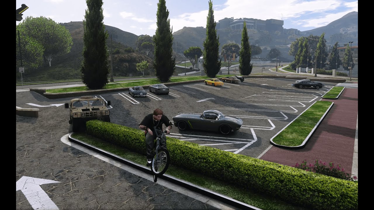 Jimmy De Santa Crashout at Campus Event & Escape Ten Star Wanted Level (GTA 5 RDE)