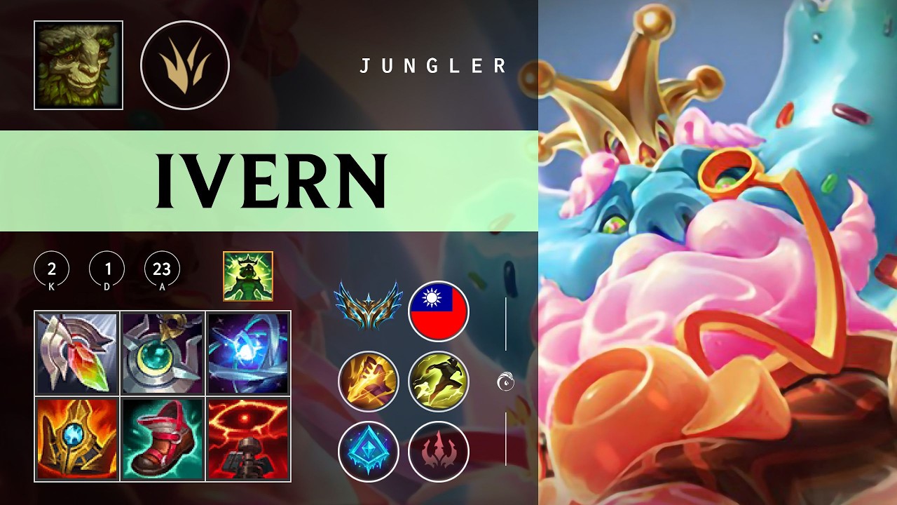 Ivern Jungle vs Graves - TW Challenger Patch 26.04