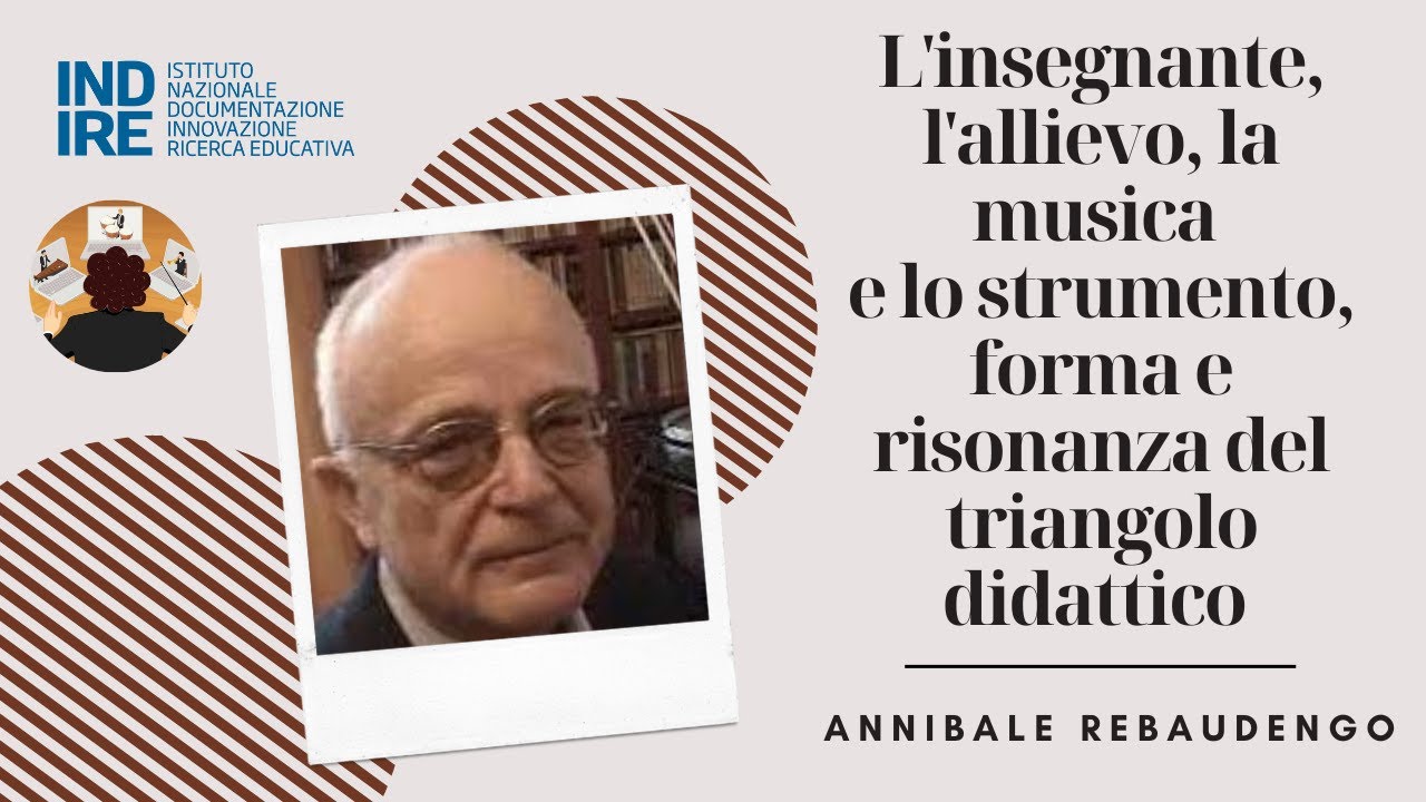 L'insegnante, l'allievo, la musica e lo strumento, forma e risonanza del triangolo didattico