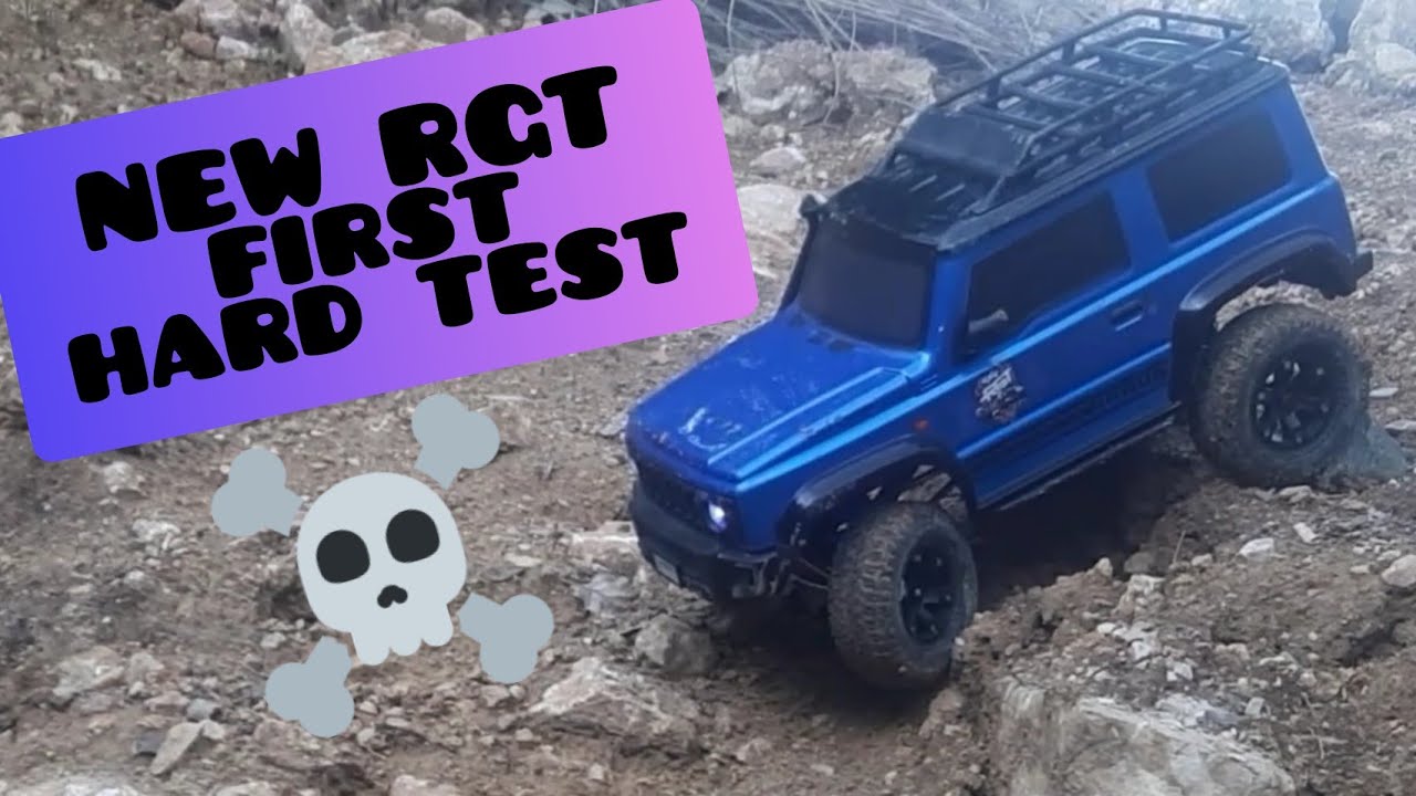 RGT rc4 136100 v3 rock cruiser jimny , 1:10 rc crawler . hard test‼