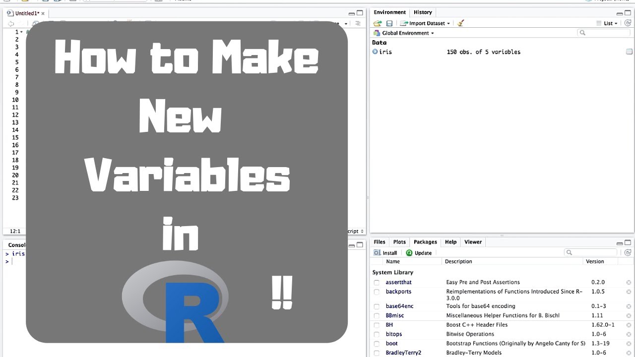 How to create new variables in R - How to dplyr mutate function (verb)