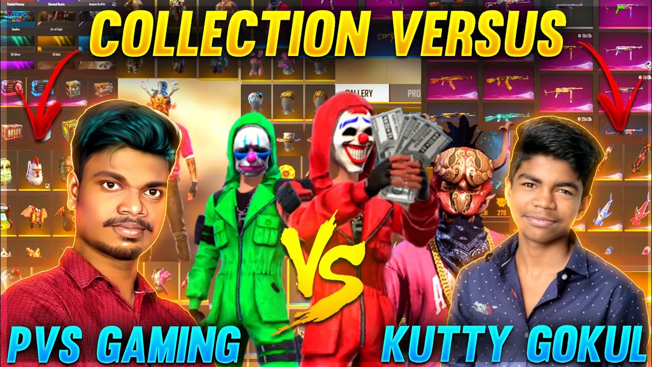 யாருடா நீ 🤣!! Kutty Gokul Vs PVS GAMING Tamilnadu Richest Collection War 😡 யாரு Collection Is Best?
