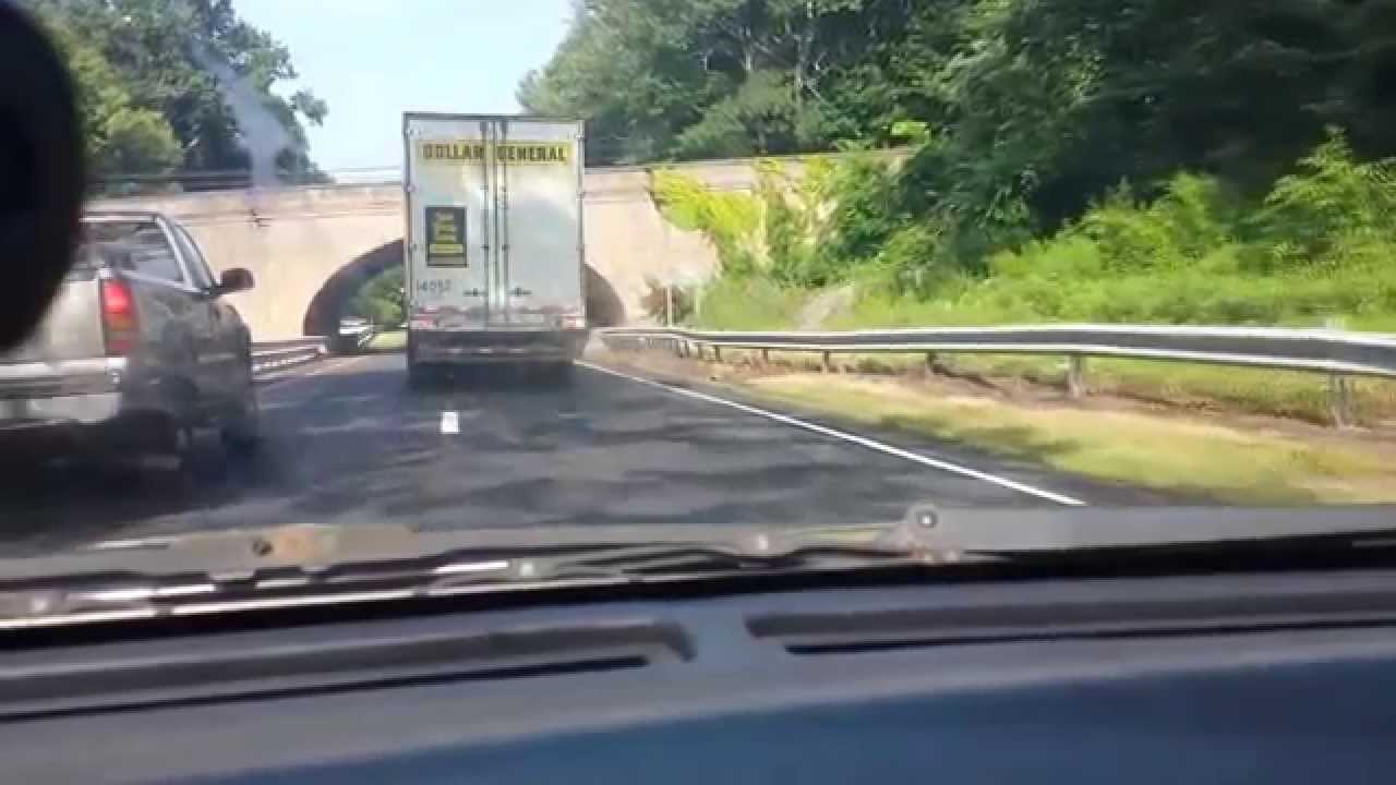 Tractor Trailer Merritt Parkway Connecticut Low Bridge