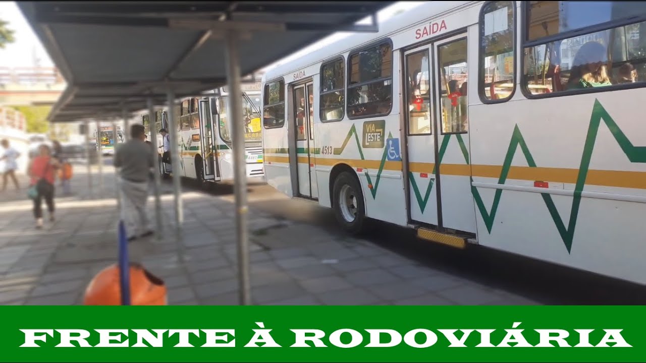 Movimentação de ônibus #2 - Em frente à rodoviária de Porto Alegre (RS)