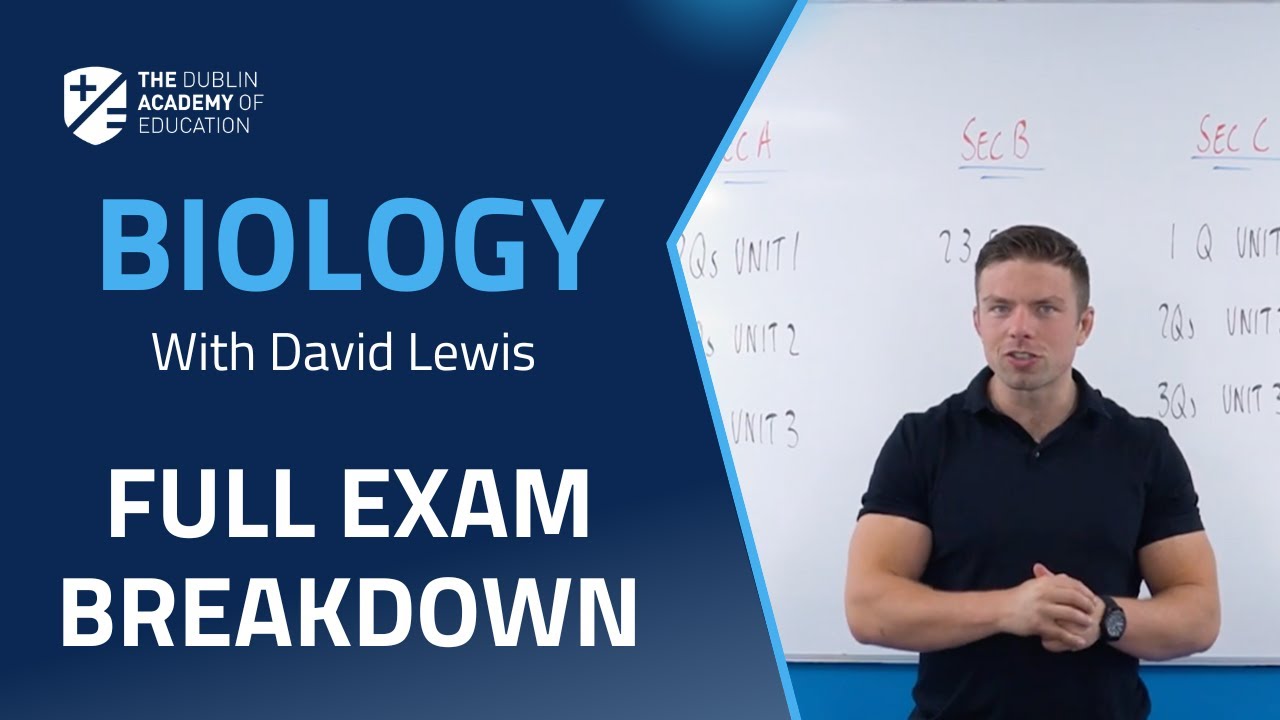 Leaving Cert Biology Exam Breakdown with David Lewis