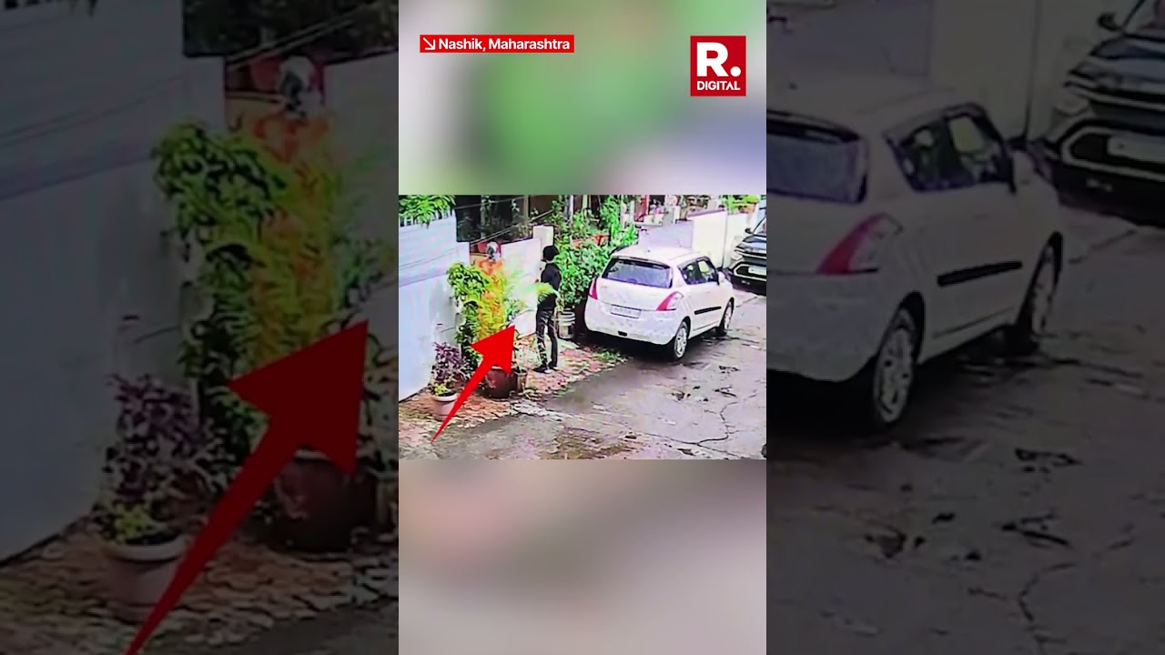 On Camera: Nashik Woman Scares Off Chain Snatcher, He Ditches Bike and Bolts
