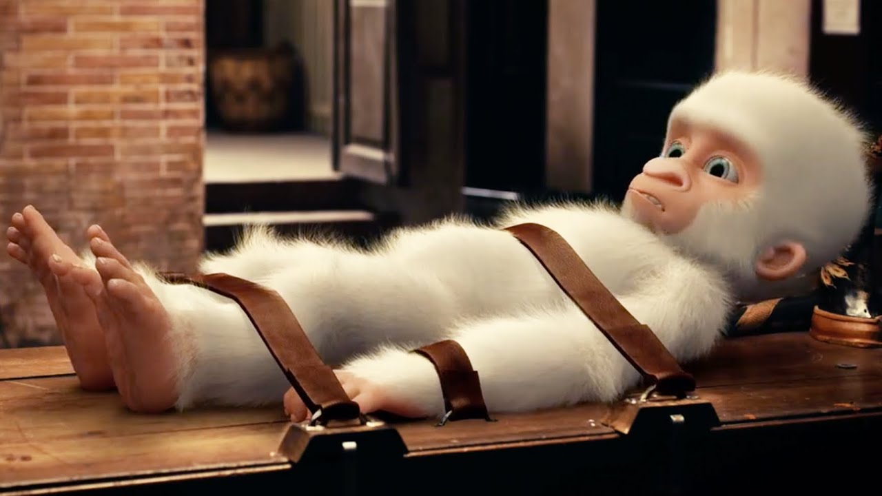 Um GORILA BRANCO foi EXPULSO do seu bando por SER DIFERENTE e ficou PRESO pra REMOVEREM SEU CORAÇÃO