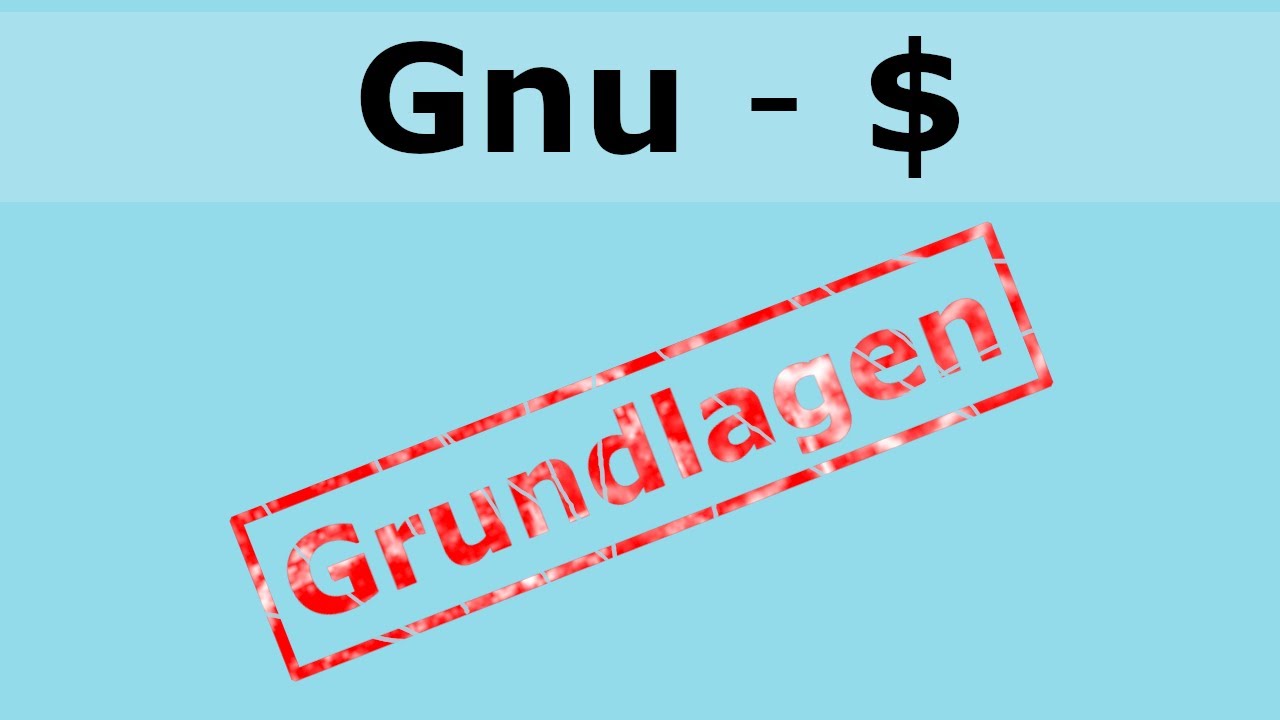GnuCash - Grundlagen