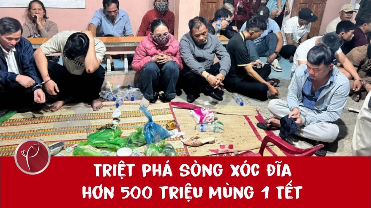 Bản tin Pháp luật 24h ngày 18/2: Triệt phá sòng xóc đĩa hơn 500 triệu mùng 1 Tết