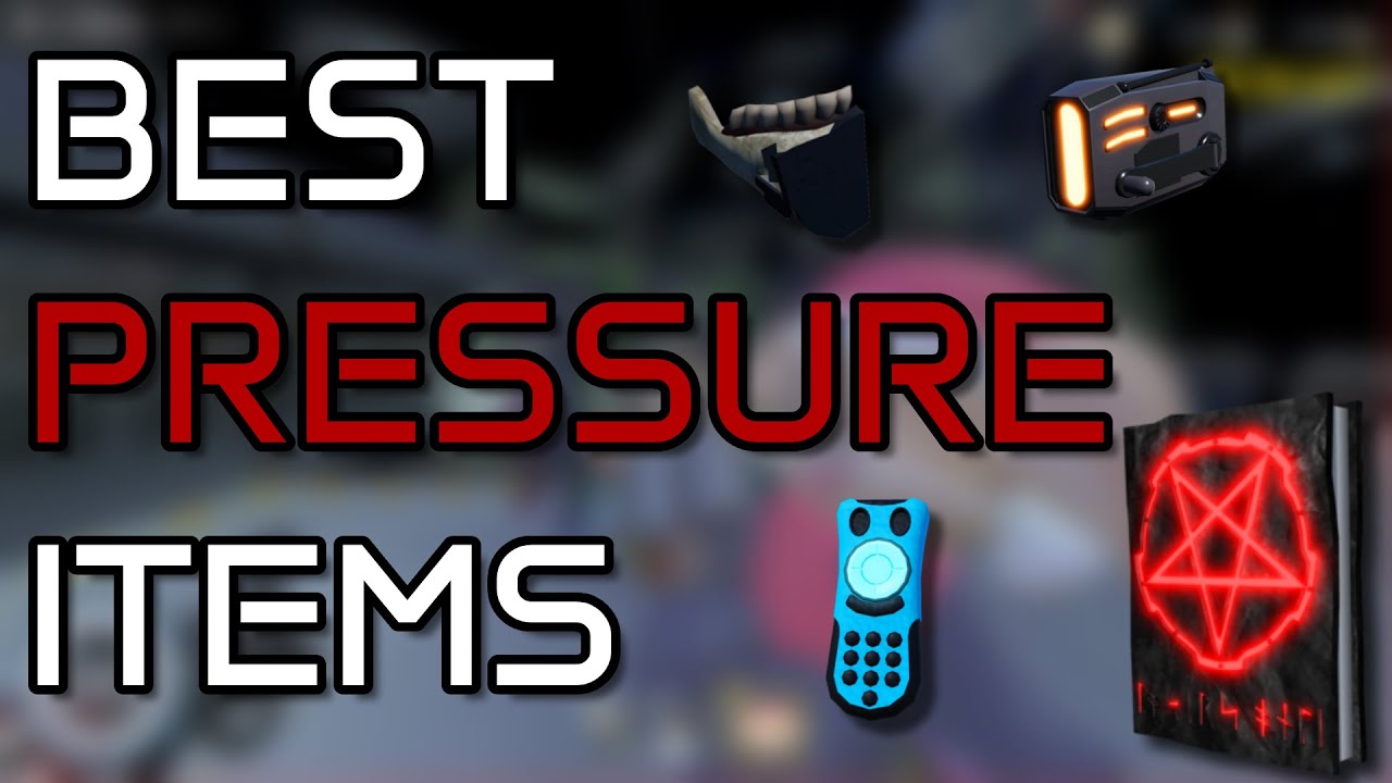 Рейтинг ЛУЧШИХ предметов в Roblox Pressure