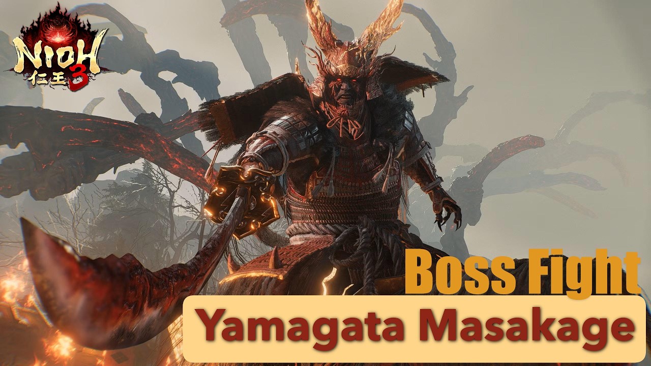 Yamagata Masakage is INSANE! | Nioh 3 Boss Fight