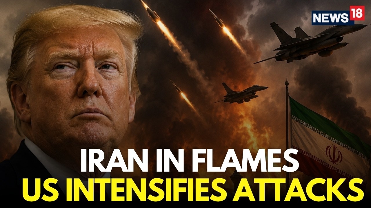 US Iran War LIVE | US Launches Ninth Night of Strikes on Iran Over Strait of Hormuz | Trump | N18G