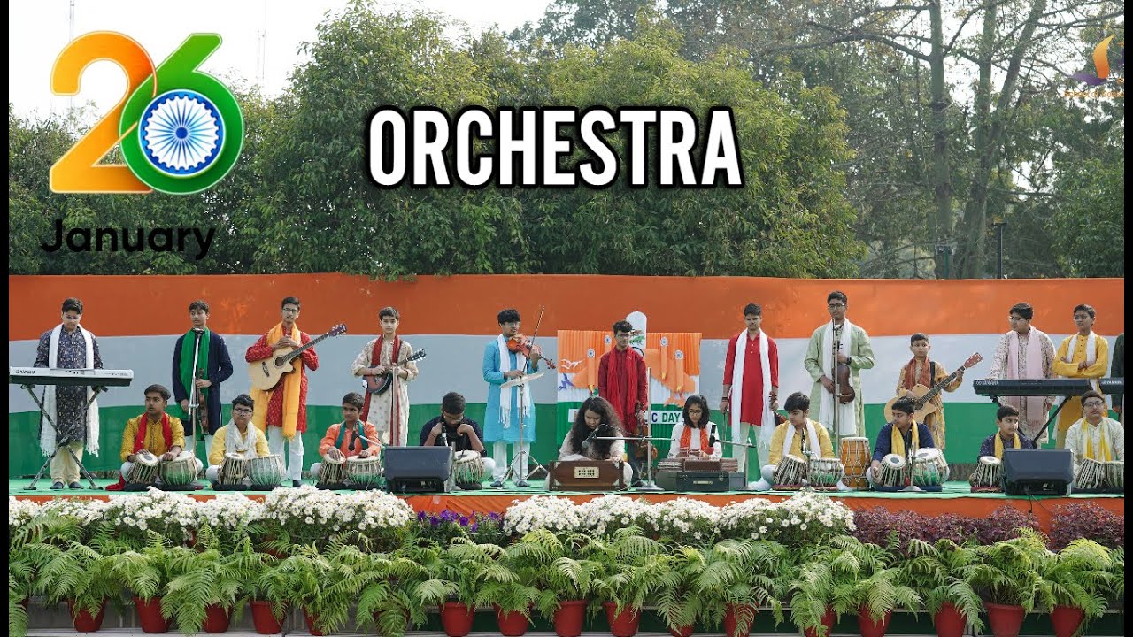 77th Republic Day 2026 | Orchestra Performance | Seth M. R. Jaipuria School