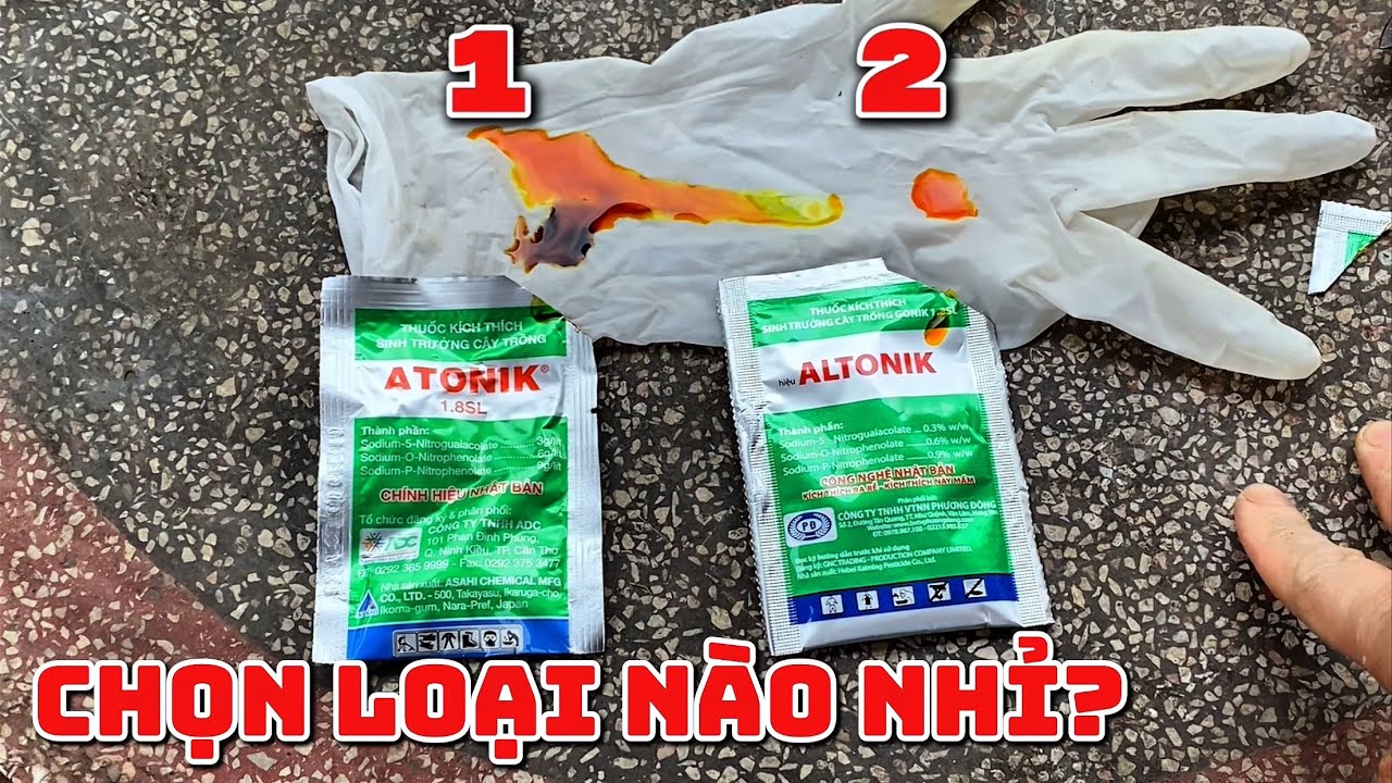 Chọn ATONIK hay ALTONIK kích rễ cho cây nhỉ các bác?