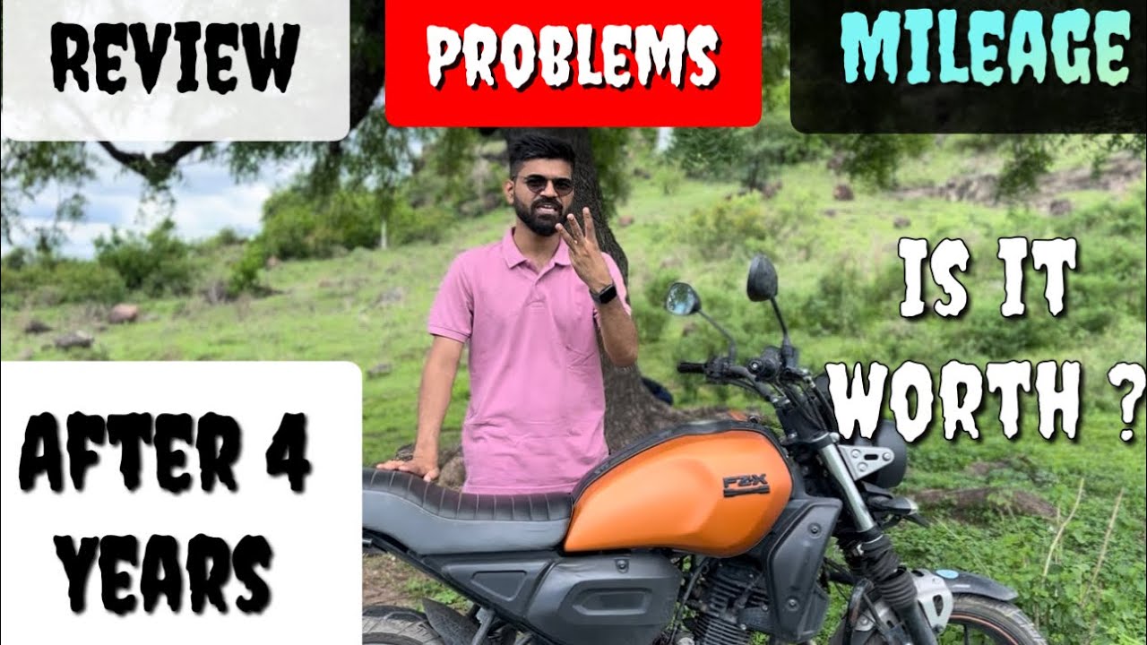 Yamaha FZx review after 4 Years | Problems | Mileage | is it worth ?