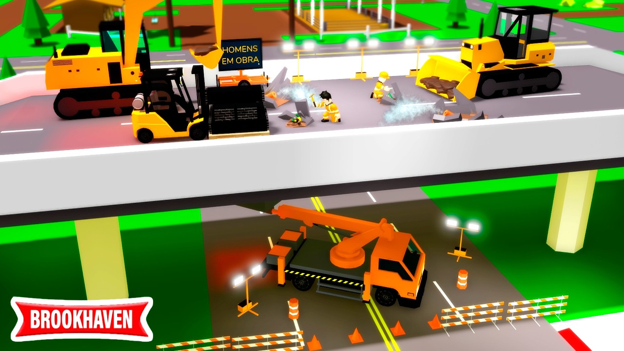 REFORMANDO A MAIOR PONTE DE BROOKHAVEN RP!
