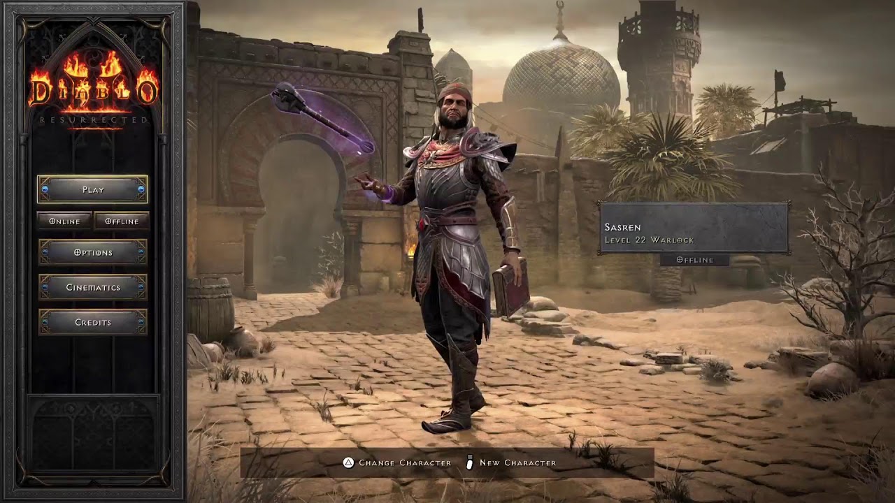 Diablo 2 - Resurrected - Warlock