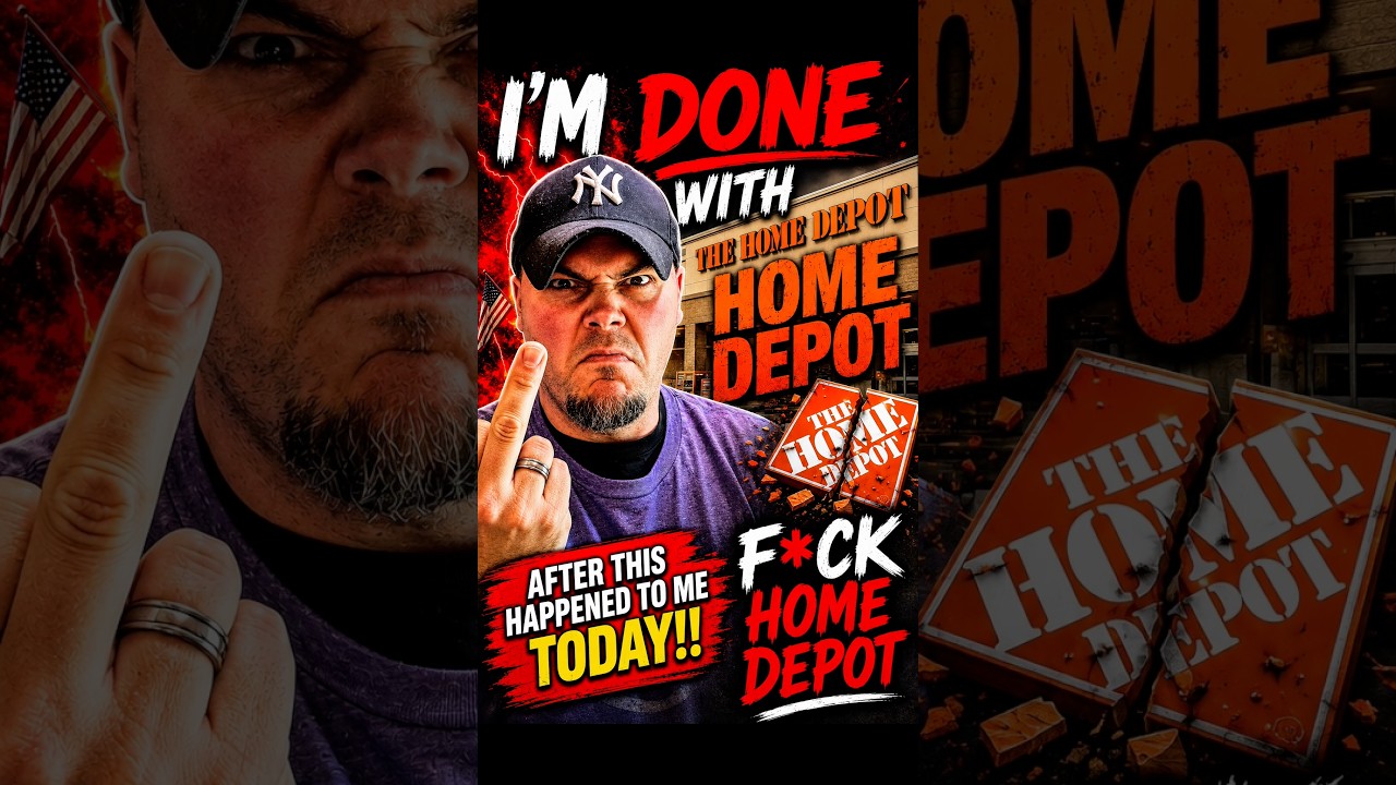 С МЕНЯ ХВАТИТ Home Depot&hellip; После того, что случилось сегодня 😡💥