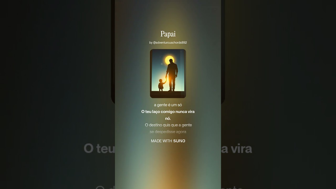 Descansa em Paz, meu Papai