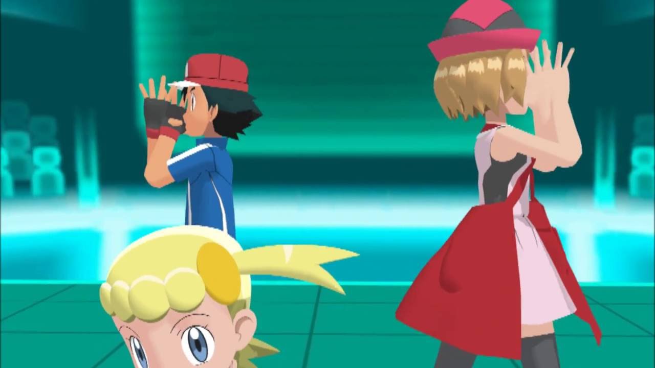 [MMD]Pokemon] Ash, serena and Bonnie ★  ECHO