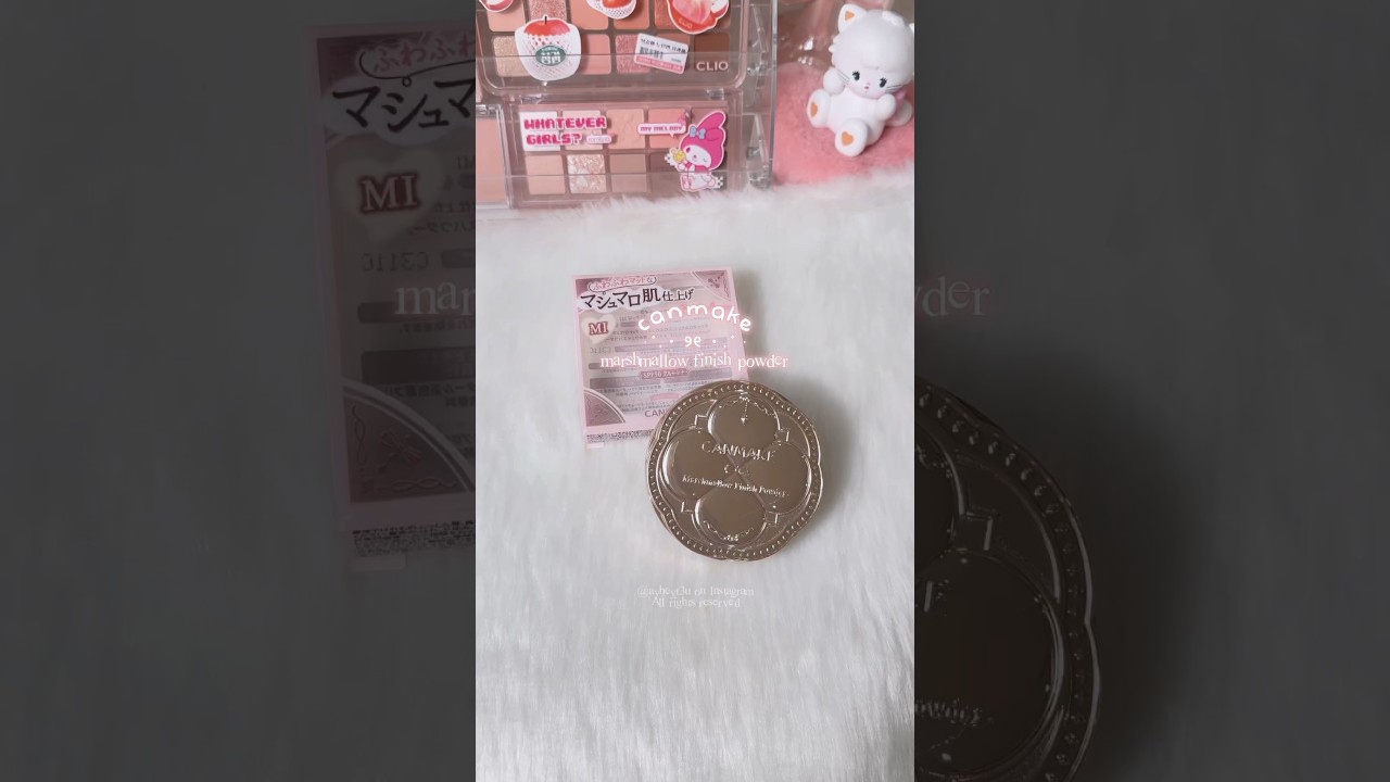 marshmallow powder ☁️✨ 