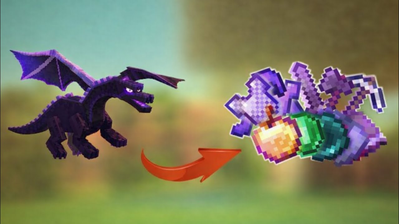 MINICRAFT LEKIN ENDER DRAGON OʻLDIRAMIZ 