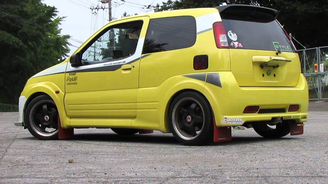 スイフトスポーツ HT81S  ワンオフ直管マフラー