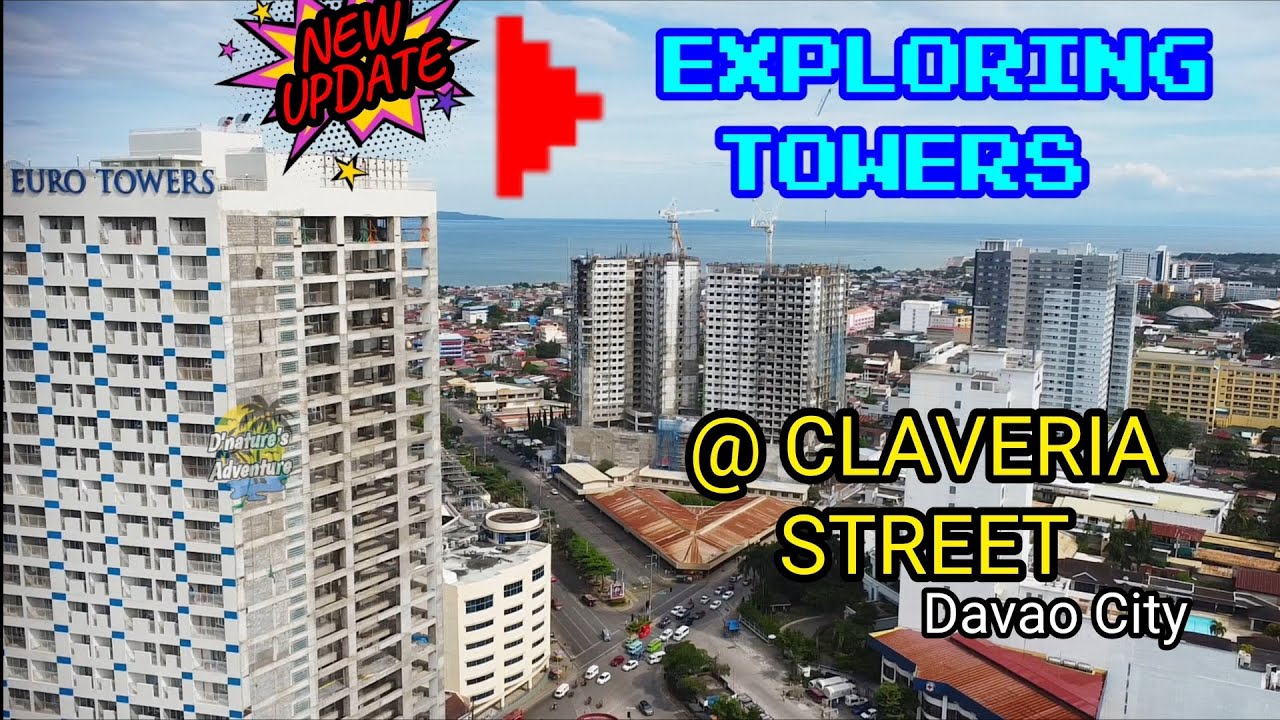 SILIPIN ANG TOWER SA DOWNTOWN NG DAVAO CITY #davaodevelopment #progress #aerial